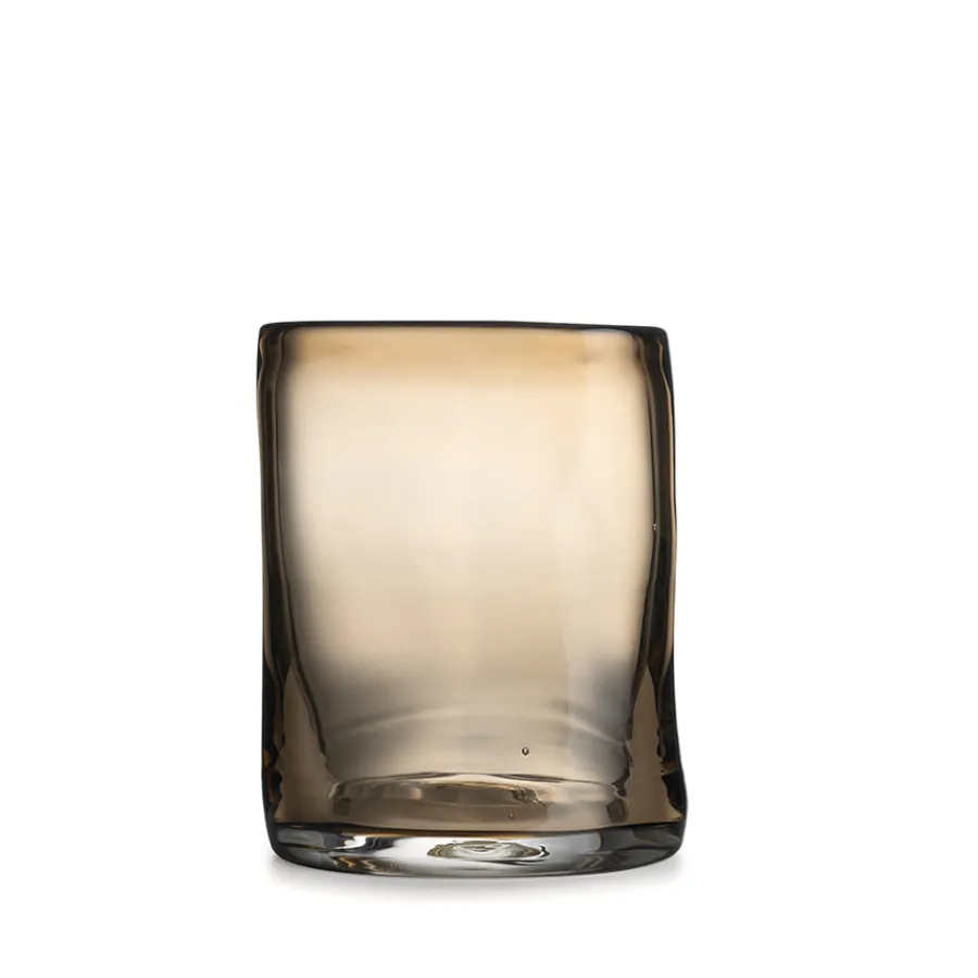 Dekor|Vaser>HADELAND GLASSVERK Sine Tulipanvase 20,5x16cm Kakao