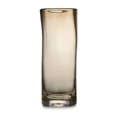Dekor|Vaser>HADELAND GLASSVERK Sine Vase 29,5x11cm Kakao
