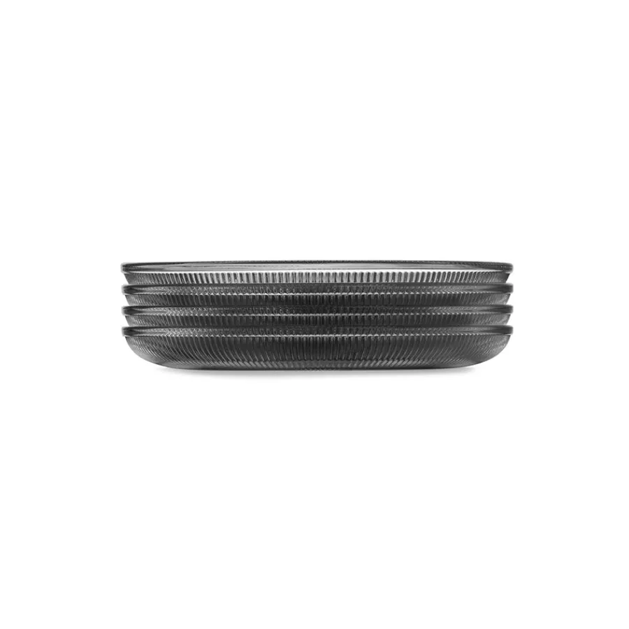 Asjetter>HADELAND GLASSVERK Siri Asjett 20,5cm Røkgrå 4pk
