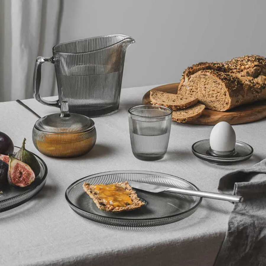 Asjetter>HADELAND GLASSVERK Siri Asjett 20,5cm Røkgrå 4pk