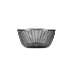 Skåler>HADELAND GLASSVERK Siri Bolle 13cm Røkgrå 4pk