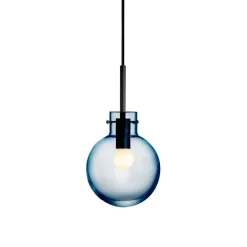Taklamper|Lamper Fra Hadeland Glassverk>HADELAND GLASSVERK Stålblå Taklampe