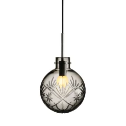 Taklamper|Lamper Fra Hadeland Glassverk>HADELAND GLASSVERK Taklampe Røkgrå