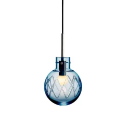 Taklamper|Lamper Fra Hadeland Glassverk>HADELAND GLASSVERK Taklampe Stålblå