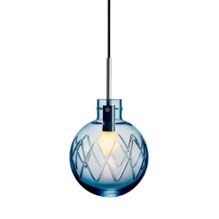 Taklamper|Lamper Fra Hadeland Glassverk>HADELAND GLASSVERK Taklampe Stålblå