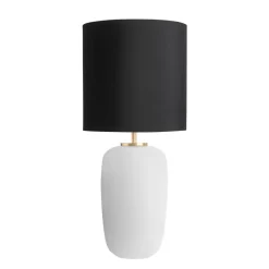 Bordlamper|Lamper Fra Hadeland Glassverk>HADELAND GLASSVERK Vega Bordlampe Matt Hvit
