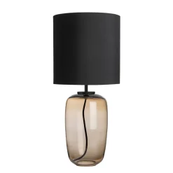 Bordlamper|Lamper Fra Hadeland Glassverk>HADELAND GLASSVERK Vega Bordlampe Kakao