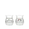 Lys>HOLMEGAARD Homegaard Christmas Julelyslykter 2024 7,5cm 2pk