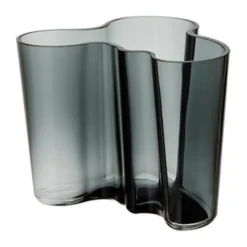 Dekor|Vaser>IITTALA Aino Aalto Vase Mørk Grå 160 mm