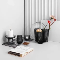 Dekor|Vaser>IITTALA Aino Aalto Vase Mørk Grå 160 mm