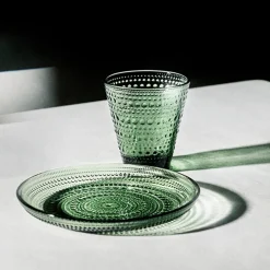 Asjetter>IITTALA Kastehelmi Asjett 17cm Furu Grønn