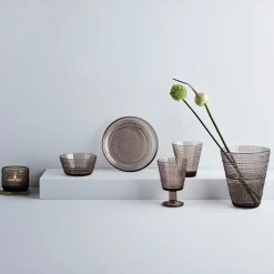 Asjetter>IITTALA Kastehelmi Asjett 17cm Lin