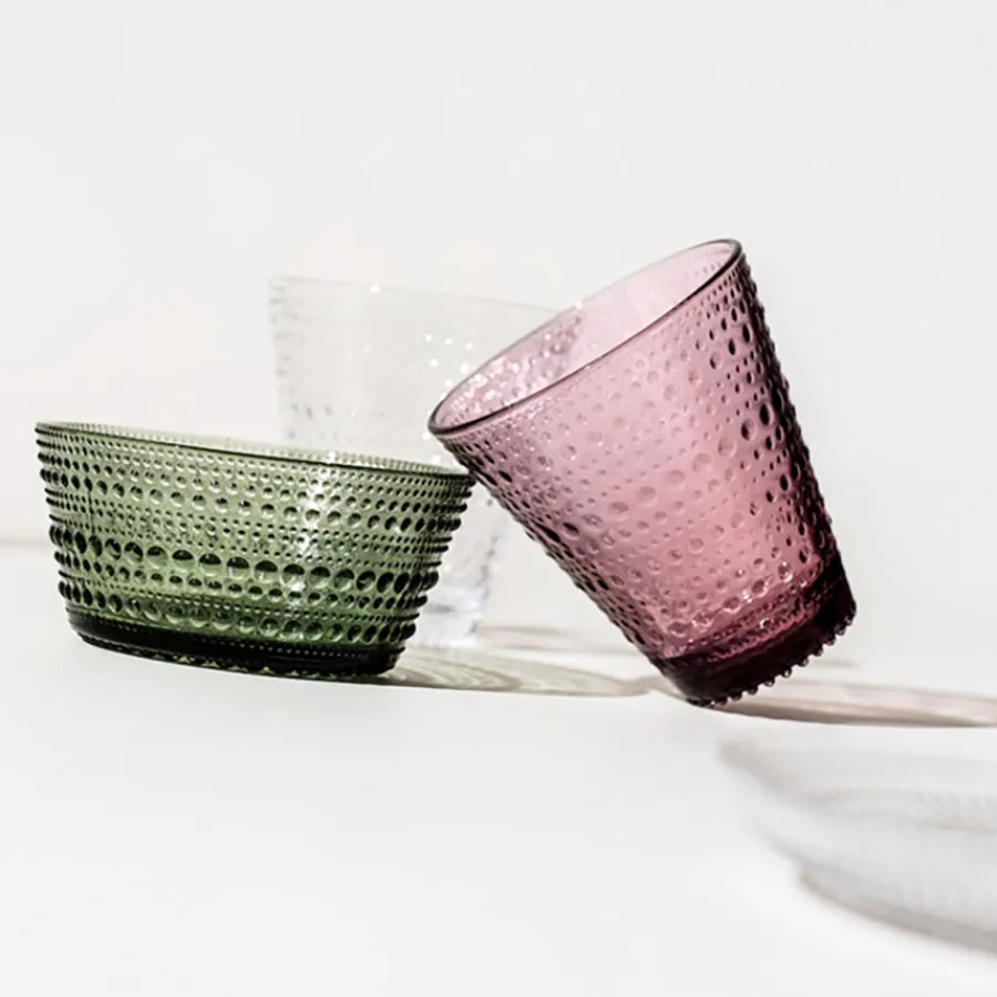 Skåler|Dessertskåler>IITTALA Kastehelmi Skål 23cl Furugrønn