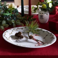 Fat>KÄHLER DESIGN Kähler Hammershøi Christmas Serveringsfat 27x34cm