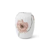 Dekor|Vaser>KÄHLER DESIGN Kähler Hammershøi Poppy Vase 21cm Hvit m/Dekor
