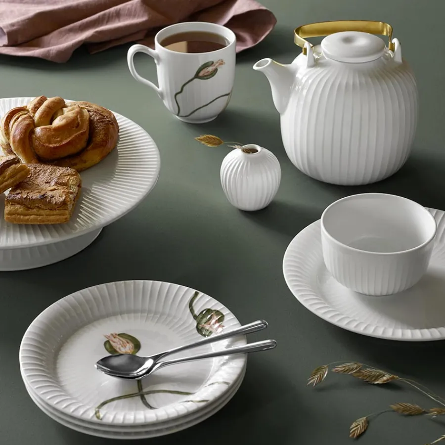 Tallerkener>KÄHLER DESIGN Kähler Hammershøi Tallerken 19 cm Hvit