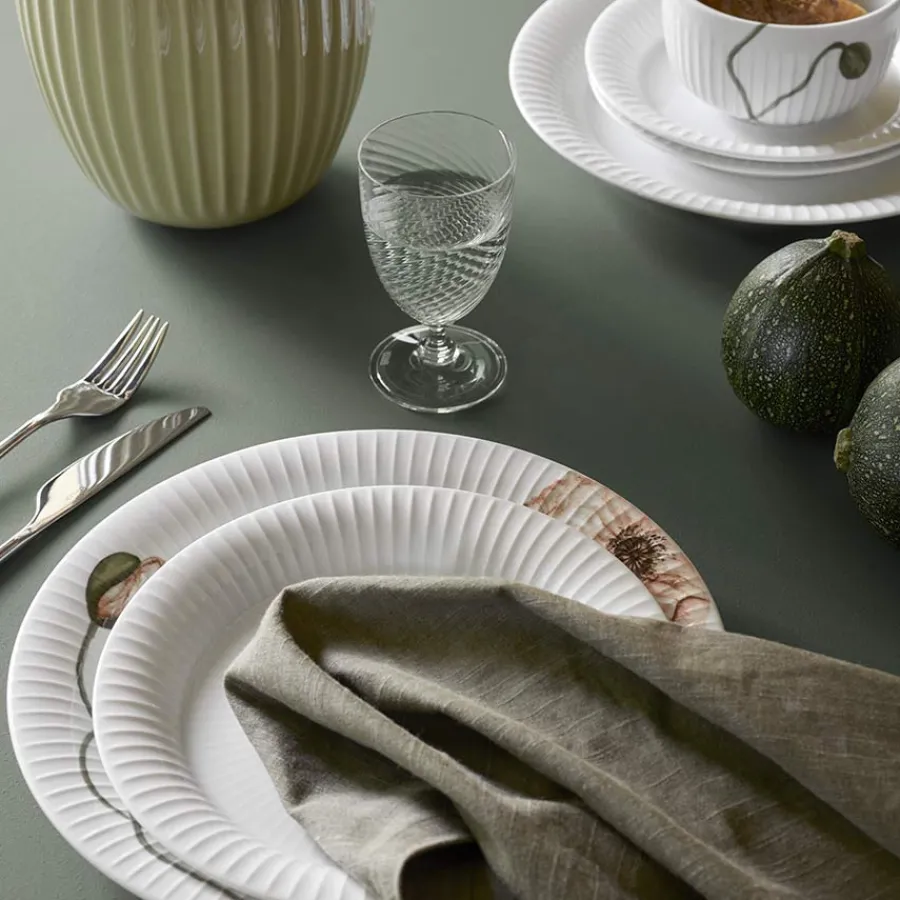 Tallerkener>KÄHLER DESIGN Kähler Hammershøi Tallerken 19 cm Hvit