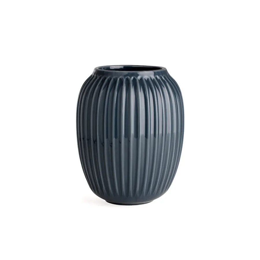 Dekor|Vaser>KÄHLER DESIGN Kähler Hammershøi Vase 21cm Antracitgrå