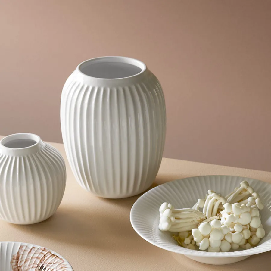 Dekor|Vaser>KÄHLER DESIGN Kähler Hammershøi Vase 21 cm Hvit
