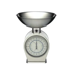 Redskaper>Lifetime Brands Europe ltd Kitchencraft Retro Kjøkkenvekt Krem