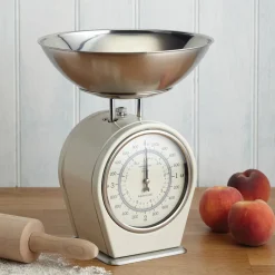Redskaper>Lifetime Brands Europe ltd Kitchencraft Retro Kjøkkenvekt Krem