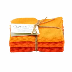 Tekstiler>SOLWANG KLUT ORANGE KOMBI 25CM X 25CM -KLUT KOMBI