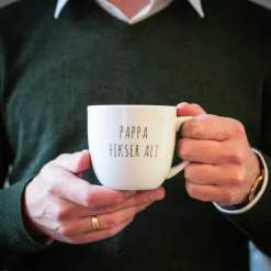 Krus|Kopper>PORSGRUNDS PORSELÆNSFABRIK KRUS PAPPA FIKSER ALT