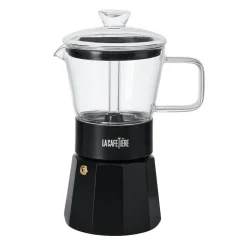Kaffekanner>Lifetime Brands Europe ltd La Cafetière Verona Espressokanne 6 kopper Sort