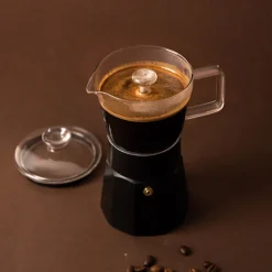 Kaffekanner>Lifetime Brands Europe ltd La Cafetière Verona Espressokanne 6 kopper Sort