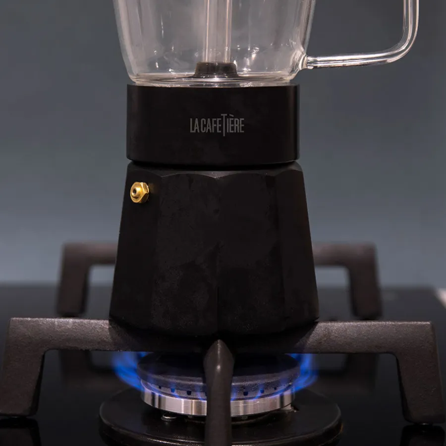 Kaffekanner>Lifetime Brands Europe ltd La Cafetière Verona Espressokanne 6 kopper Sort