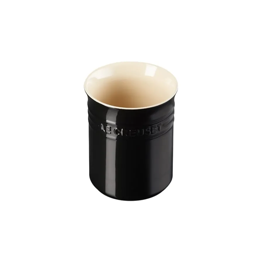 Redskaper>LE CREUSET Bestikk og Redskapskrukke 1,1L Black
