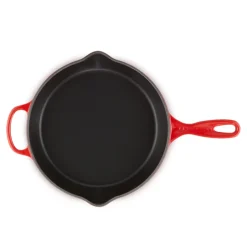 Støpejern>LE CREUSET Cerise Dyp Stekepanne Støpejern 26cm
