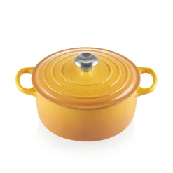 Støpejern>LE CREUSET Rund Støpejernsgryte 24cm/4,2L Nectar