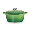 Støpejern>LE CREUSET Støpejernsgryte 4,2L Bamboo Green