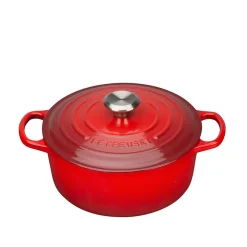 Støpejern>LE CREUSET Støpejernsgryte 4,2L/24cm Cerise