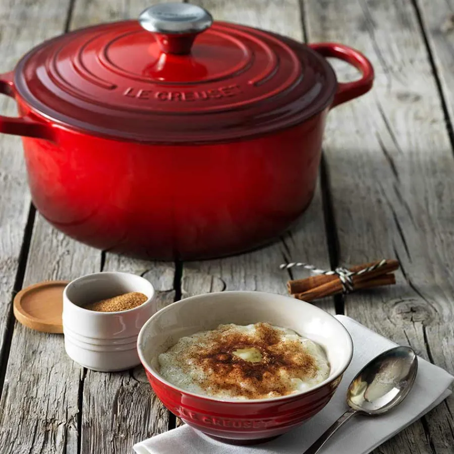 Støpejern>LE CREUSET Støpejernsgryte 4,2L/24cm Cerise