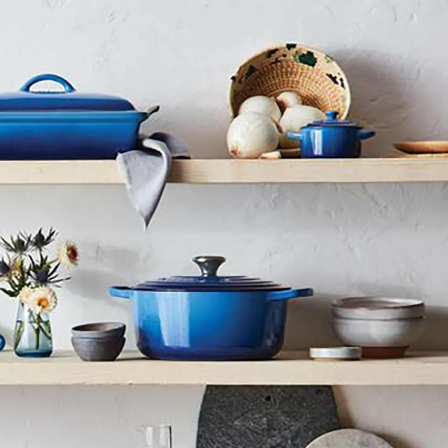 Støpejern>LE CREUSET Støpejernsgryte 5,3L/26cm Azure