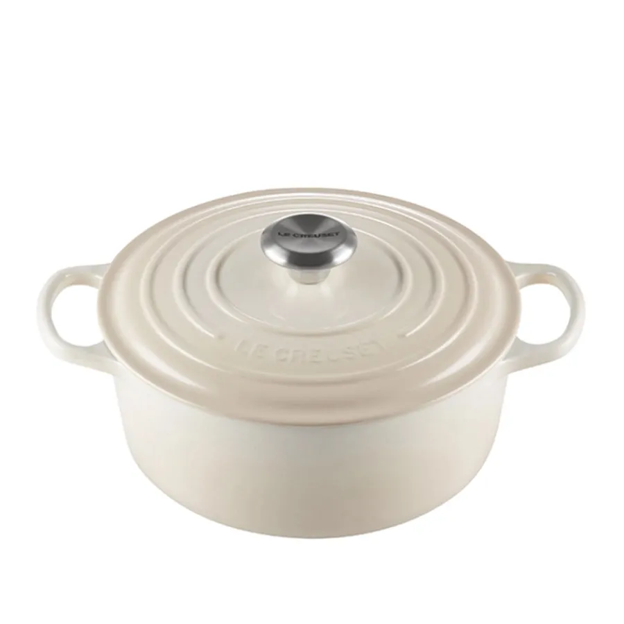Støpejern>LE CREUSET Støpejernsgryte 5,3L/26cm Meringue
