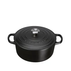 Støpejern>LE CREUSET Støpejernsgryte 3,3L/22cm Matte Black