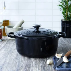 Støpejern>LE CREUSET Støpejernsgryte 3,3L/22cm Matte Black