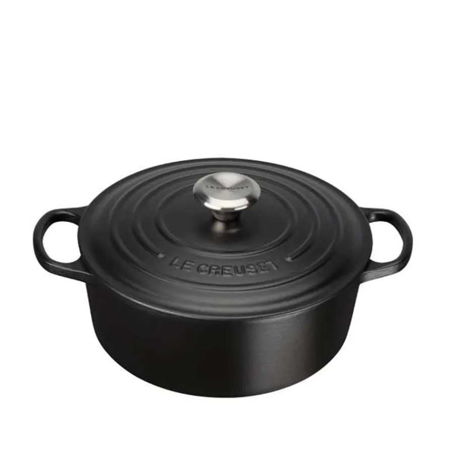 Støpejern>LE CREUSET Støpejernsgryte 4,2L/24cm Matte Black