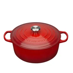 Støpejern>LE CREUSET Støpejernsgryte 5,3L/26cm Cerise