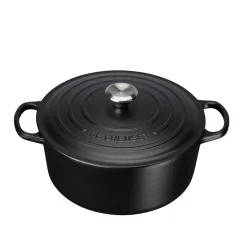 Støpejern>LE CREUSET Støpejernsgryte 5,3L/26cm Matte Black