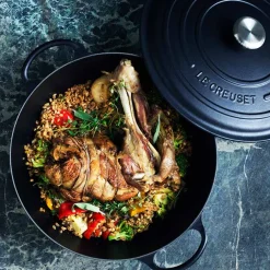 Støpejern>LE CREUSET Støpejernsgryte 5,3L/26cm Matte Black