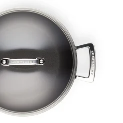 Aluminium>LE CREUSET Toughened Gryte m/lokk 2,8L Aluminium Non-Stick