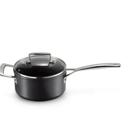 Aluminium>LE CREUSET Toughened Kasserolle m/lokk 1,9L Non-Stick Aluminium