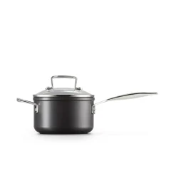 Aluminium>LE CREUSET Toughened Kasserolle m/lokk 1,9L Non-Stick Aluminium