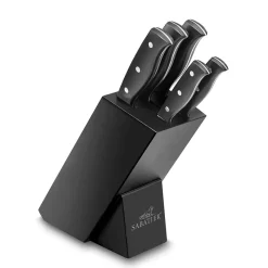 Kniver>LION SABATIER Mon Bloc Knivblokk m/Kniver 6 Deler Sort