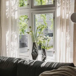 Dekor|Vaser>LØVE Løve Vinje Vase Rustfritt Stål 24,5cm Sølv