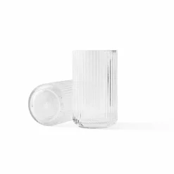 Dekor|Vaser>LYNGBY Porcelæn Vase 25cm Klart Glass